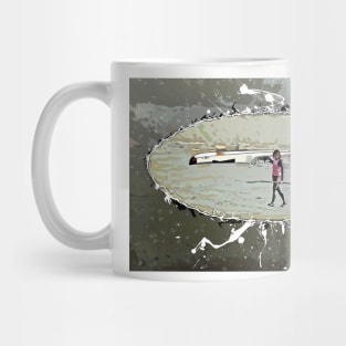 Finished Surf Skiing Mug